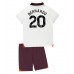 Manchester City Bernardo Silva #20 Dětské Oblečení Venkovní Dres 2023-24 Krátkým Rukávem (+ trenýrky)